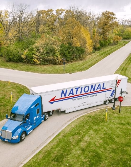 College Muscle Movers partners with National Van Lines for interstate moves in Minnesota.