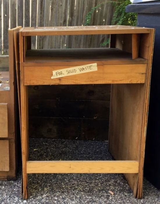 Solid waste furniture disposal in Minneapolis